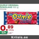 DUMLE ORIGINAL
ŠOKOLAAD