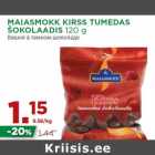 MAIASMOKK KIRSS TUMEDAS
ŠOKOLAADIS