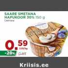 SAARE SMETANA
HAPUKOOR