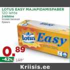 Allahindlus - LOTUS EASY MAJAPIDAMISPABER
