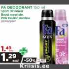 Allahindlus - FA DEODORANT 