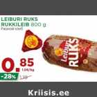 Магазин:Maksimarket, Konsum, AjaO,Скидка:Ржаной хлеб