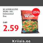 Allahindlus - KLASSIKALINE
WOK 1 KG
