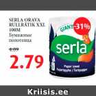 SERLA ORAVA
RULLRÄTIK XXL
100M