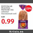Магазин:Maksimarket, Konsum, AjaO,Скидка:Пеклеванный хлеб