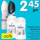 Allahindlus - Rexona Clear deodorant