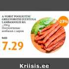 Allahindlus - A-VORST POOLSUITSU
GRILLVORSTID JUUSTUGA
LAMBASOOLES KG