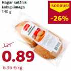 Hagar sotšnik
kohupiimaga
140 g