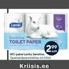 Allahindlus - WC-paber Lambi, Sensitive