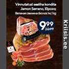 Allahindlus - Vinnutatud sealiha kondita Jamon Serrano, Elpozo

