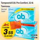 Allahindlus - Tampoonid O.B.Pro Comfort