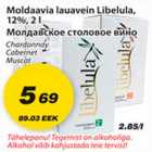 Allahindlus - Moldaavia lauavein Libelula