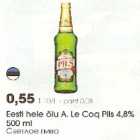 Eesti hele õlu A.Le Coq Pils