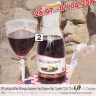 USA geograafilise tähisega lauavein Paul MassonRed Carafe 12,5% 75cl