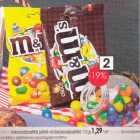 M&M"s šokolaadipastillid pähkli või šokolaadipastillid 110 g