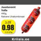 Juustuvorst
Valla

