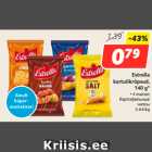 Allahindlus - Estrella
kartulikrõpsud,
140 g*