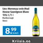 Uus-Meremaa vein Mud
House Sauvignon Blanc