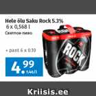 Hele õlu Saku Rock 