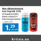 Muu alkohoolnejook
A.Le Coq G:N 5.5%