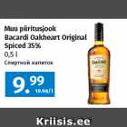 Muu piiritusjook
Bacardi Oakheart Original
Spiced 