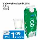 Allahindlus - Valio Gefilus keefir 2,5%
1,5 kg