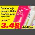 Allahindlus - Šampoon ja palsam Wella Professional