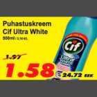 Allahindlus - Puhastuskreem Cif Ultra White