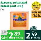 Allahindlus - Saaremaa suitsutatud
Kadaka juust 500 g