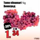 Allahindlus - Tume viinamari 1 kg