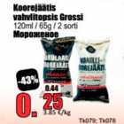 Магазин:Grossi,Скидка:Мороженое