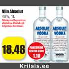 Allahindlus - Viin Absolut