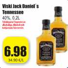 Allahindlus - Viski Jack Daniel`s Tennessee