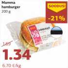 Магазин:Comarket,Скидка:Гамбургер Mamma 200 г