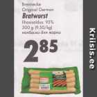 Brennecke Original German Bratwurst