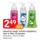 Vahusepp Magic Softness Raspberry, Lime & Mint või Jasmine