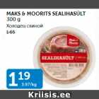 Allahindlus - MAKS&MOORITS SEALIHASÜLT 300 G