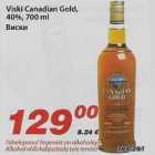 Allahindlus - Viski Canadian Gold