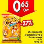 Allahindlus - Cheetos nacho juustupallid