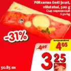 Põltsamaa Eesti juust viilutatud