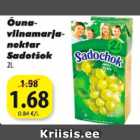 Allahindlus - Õuna-viinamarjanektar Sadotšok 2L