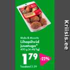 Maks & Moorits Lihapihvid juustuga* 400 g