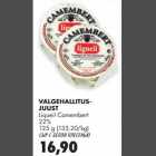 Valgehallitusjuust Liqueil Camembert