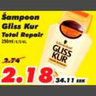 Allahindlus - Šampoon Gliss Kur Total Repair