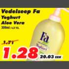 Allahindlus - Vedelseep Fa Yoghurt Aloe Vera