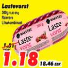 Allahindlus - Lastevorst Rakvere Lihakombinaat