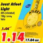 Allahindlus - Juust Atleet Light Valio