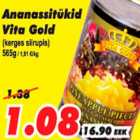 Allahindlus - Ananassitükid Vita Gold (kerges siirupis)