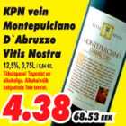 Allahindlus - KPN vein Montepulciano D`Abruzzo Vitis Nostra