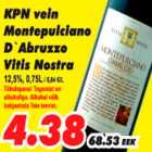 KPN vein Montepulciano D`Abruzzo Vitis Nostra